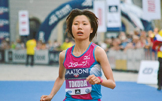 オロモウツハーフマラソン（チェコ）ハーフマラソン　徳田夕佳　4位　1時間14分15秒