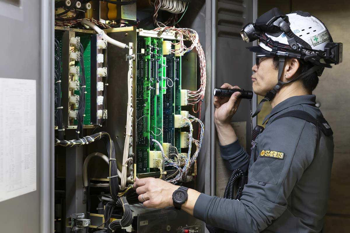 作業は1日4基まで。数をこなすより、丁寧な点検を追求イメージ03