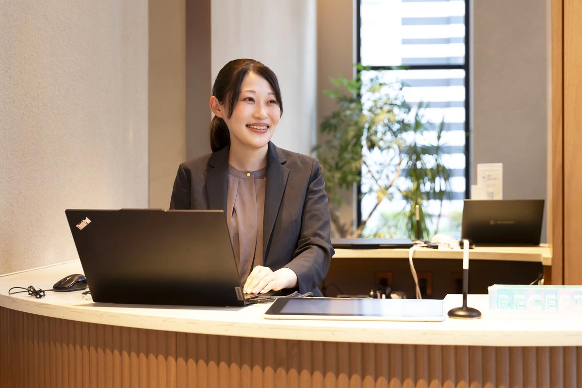 宿泊チーフ・小川晃乃