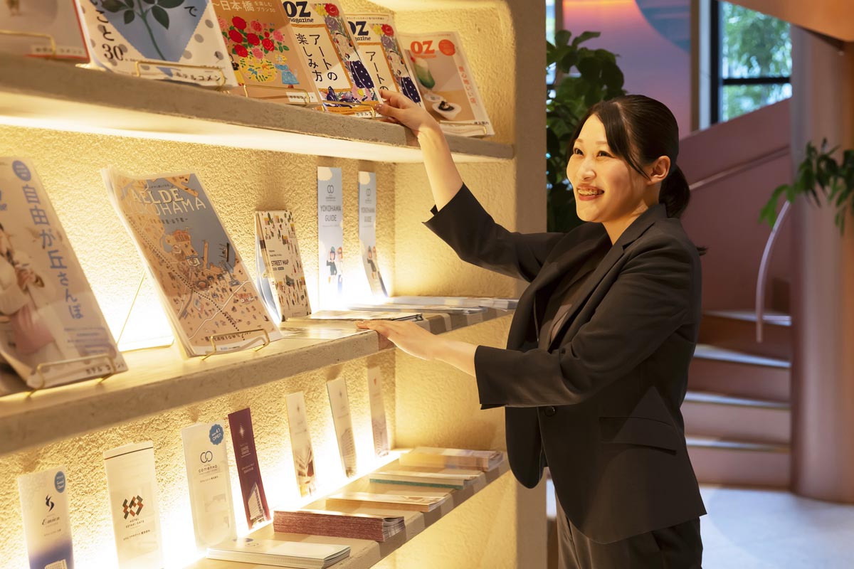 宿泊チーフ・小川晃乃