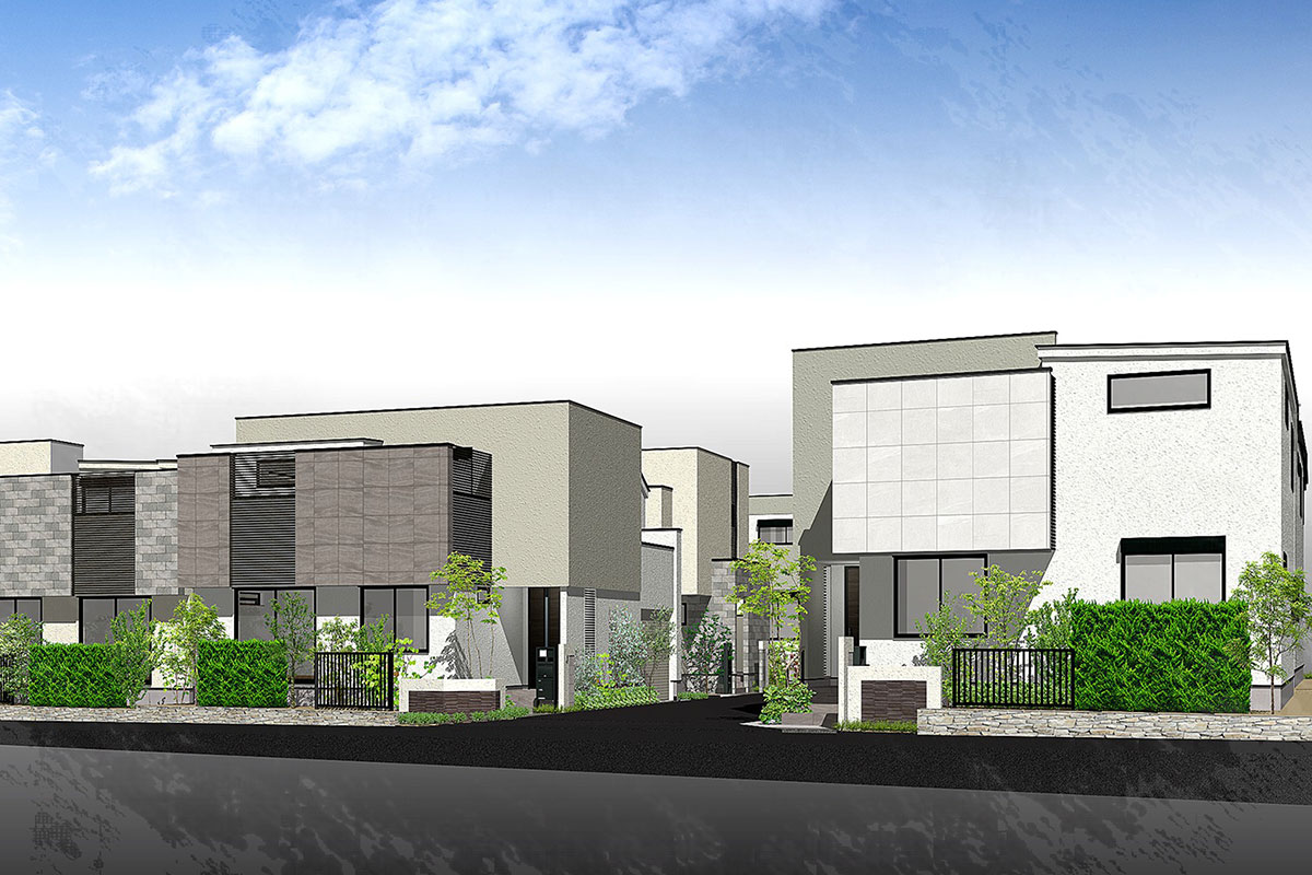 「クオンガーデン桜上水」のパース画像