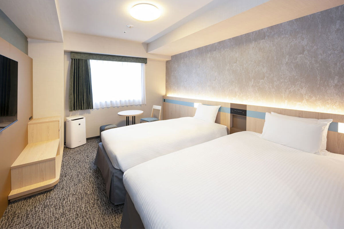 ツインルームは最大４名でご利用可能