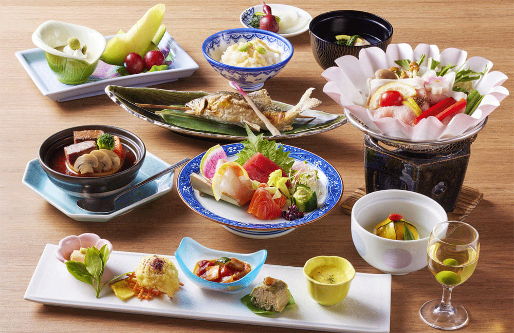 柏屋会席膳（一例）