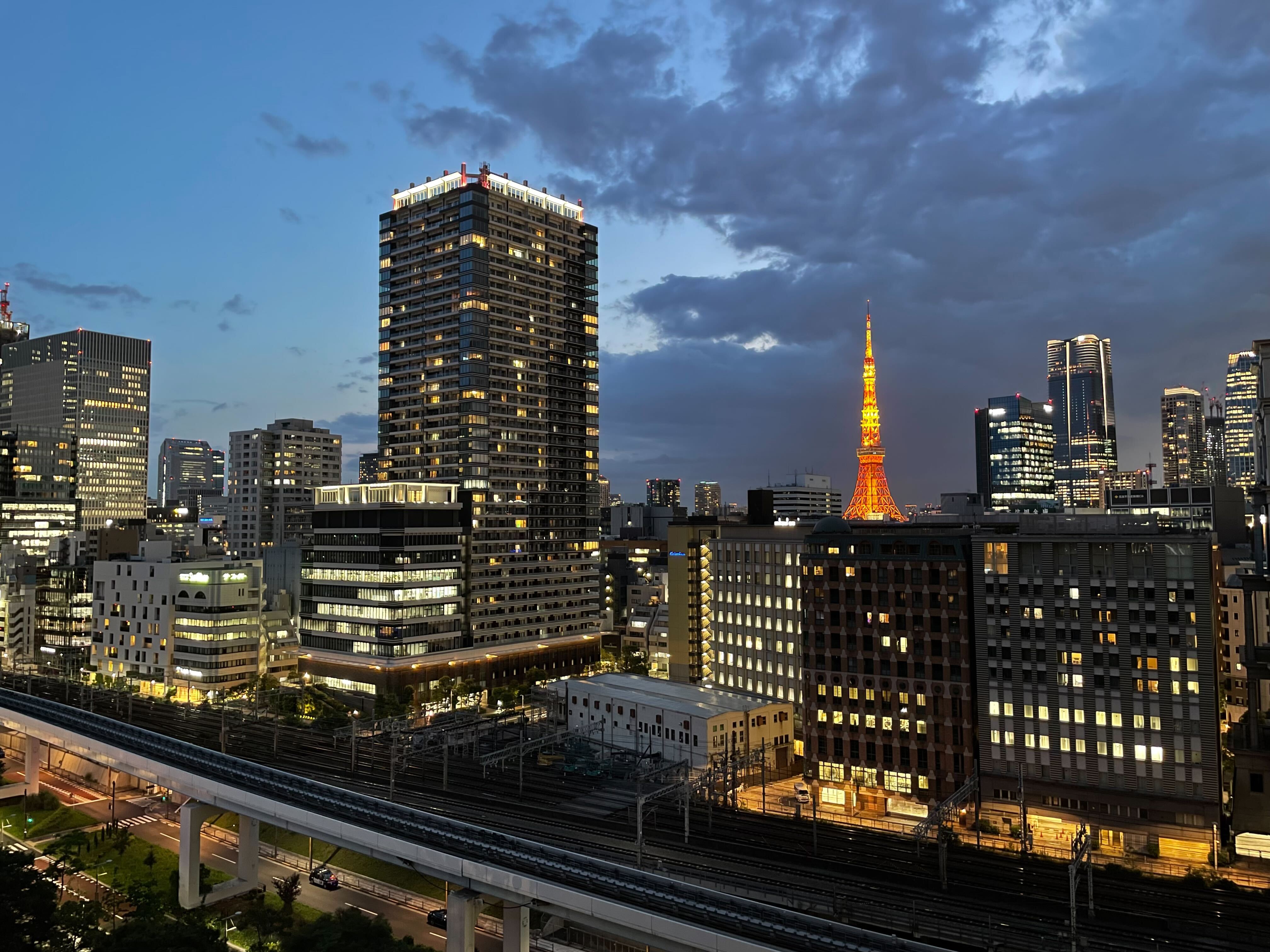 東京ツインパークス 夜景