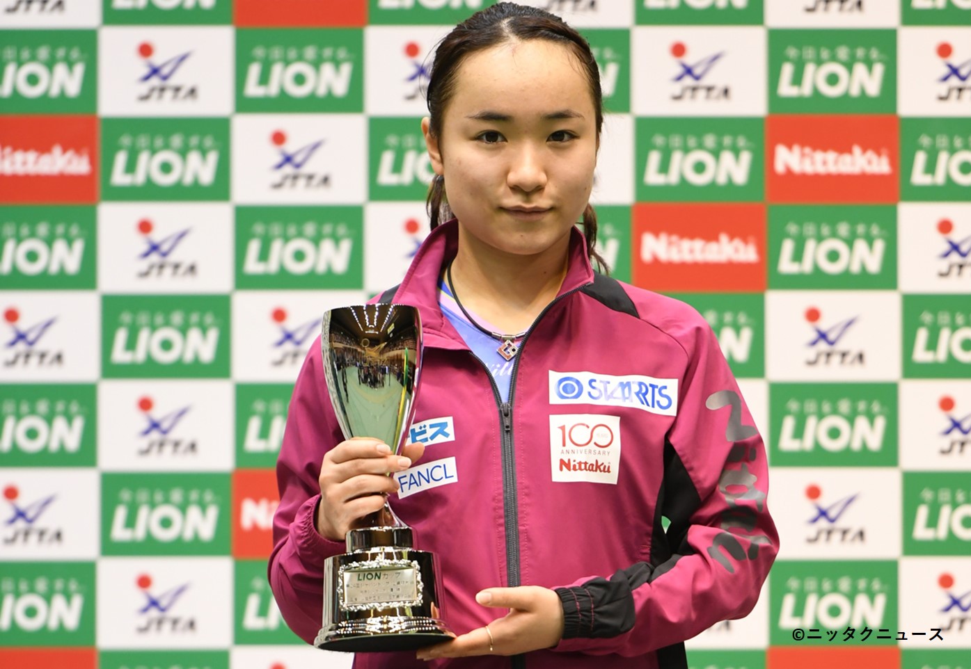 LIONカップ 第24回 卓球ジャパントップ12 SENDAI　大会初優勝