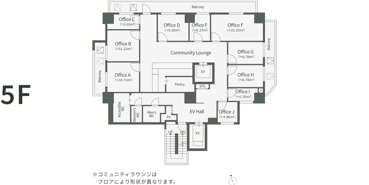 5F⾒取り図