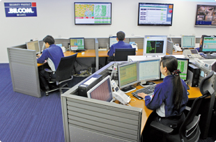 ビル常駐員の業務を代行する24時間設備遠隔監視･操作システム「ビルコム」