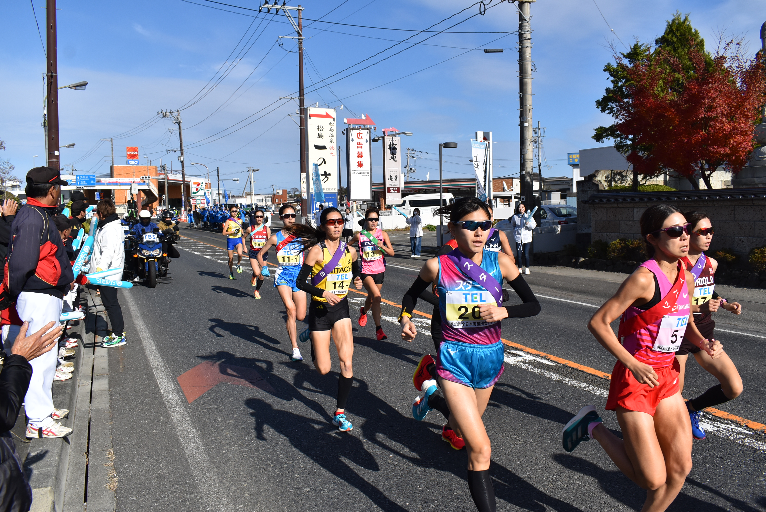 第43回 クイーンズ駅伝 上杉選手_2（1区）