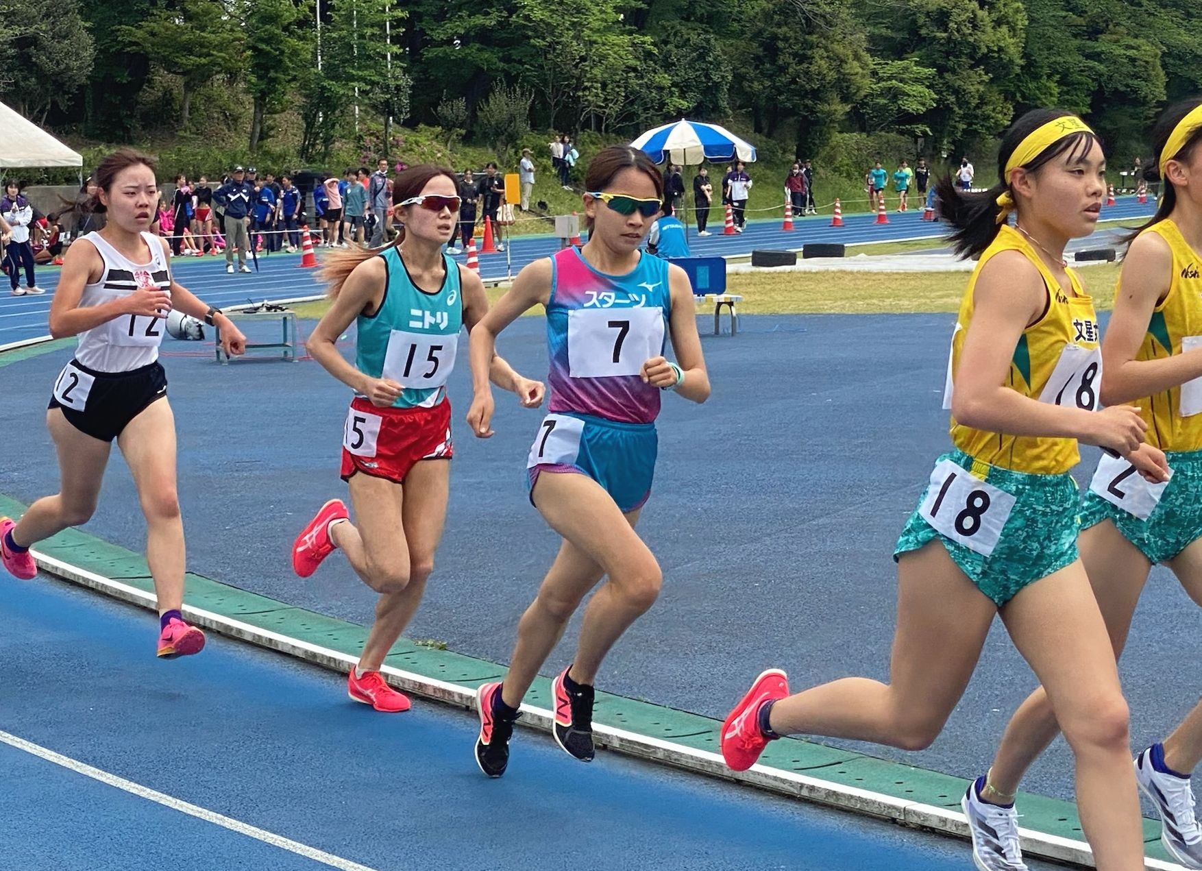 日体大競技会3000m 大沼選手