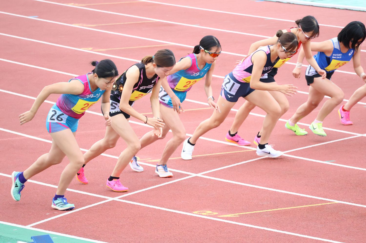 3000mスタート
