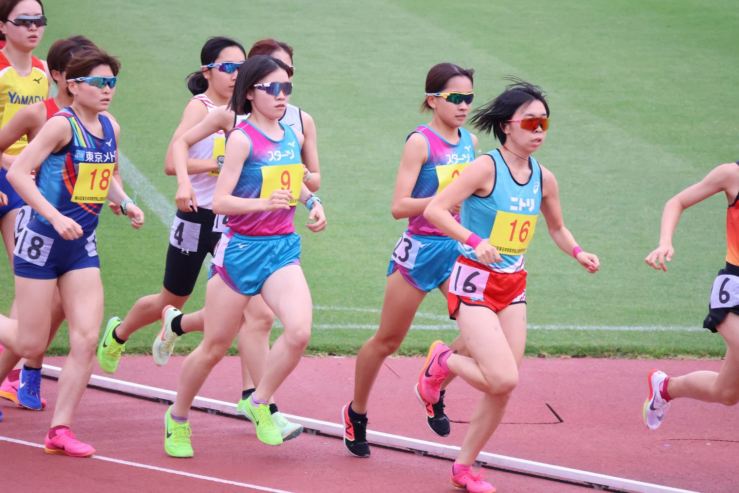 5000m出場の對馬選手と大沼選手