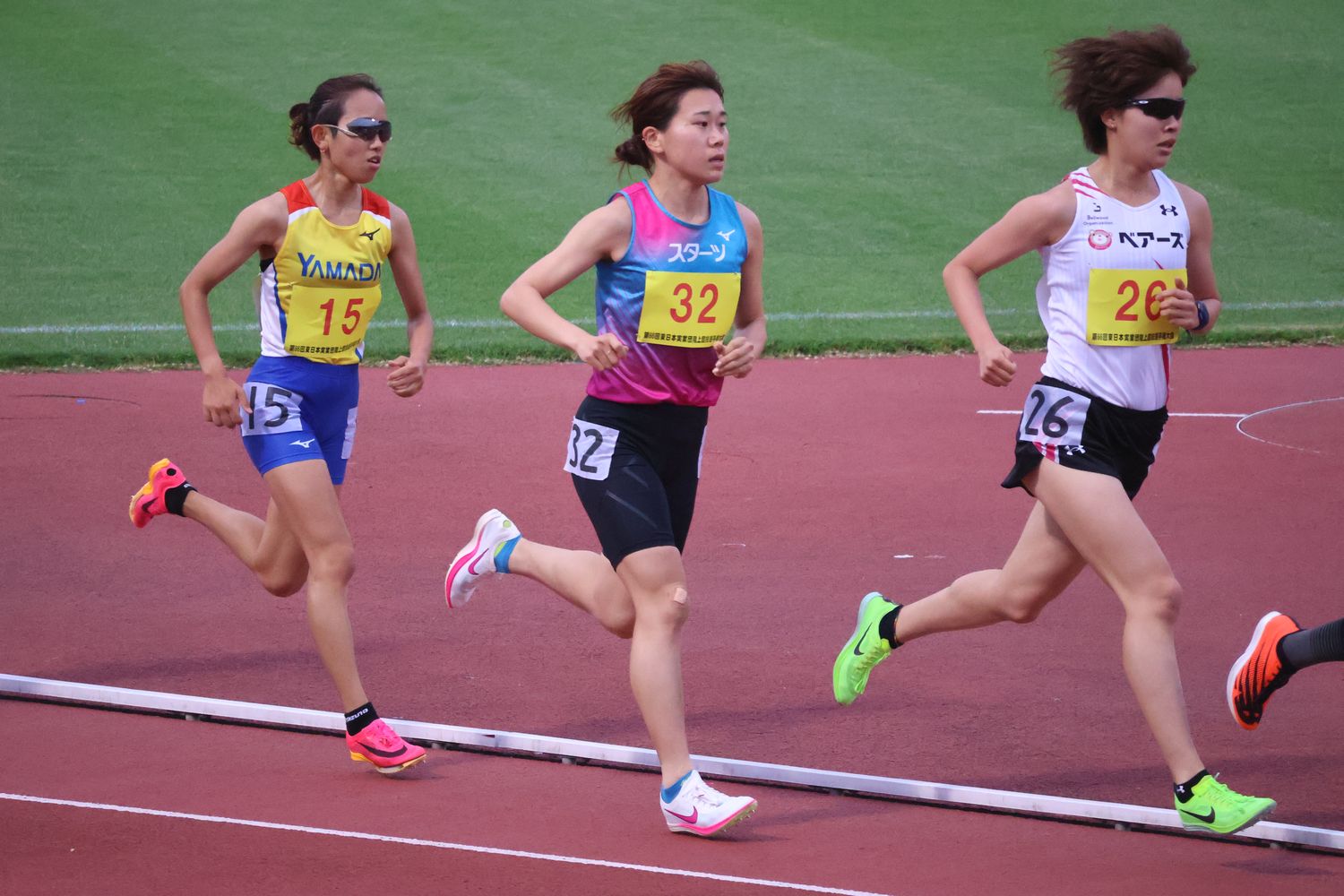 5000m出場の西川選手