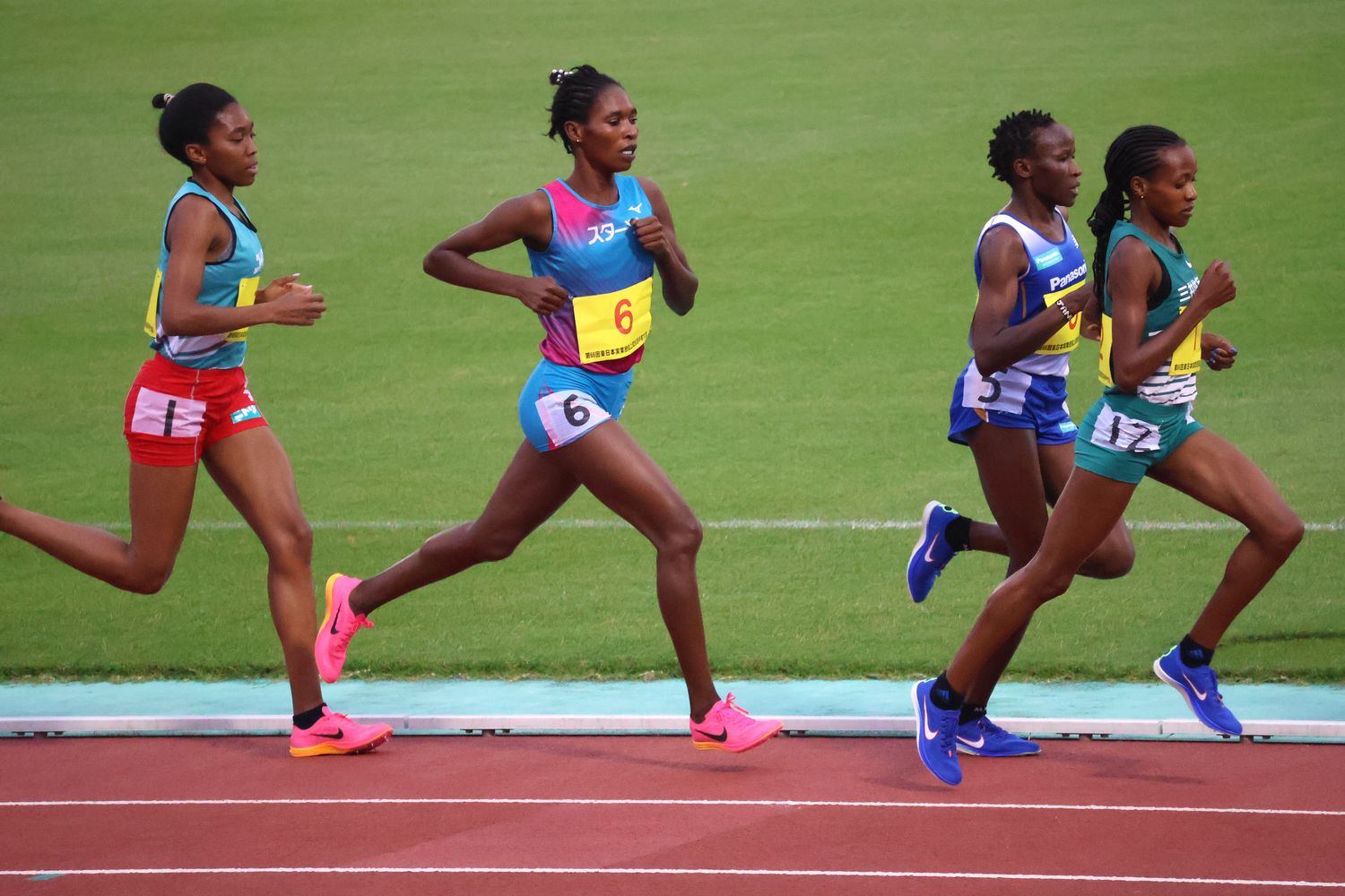 5000m出場のワンブイ選手