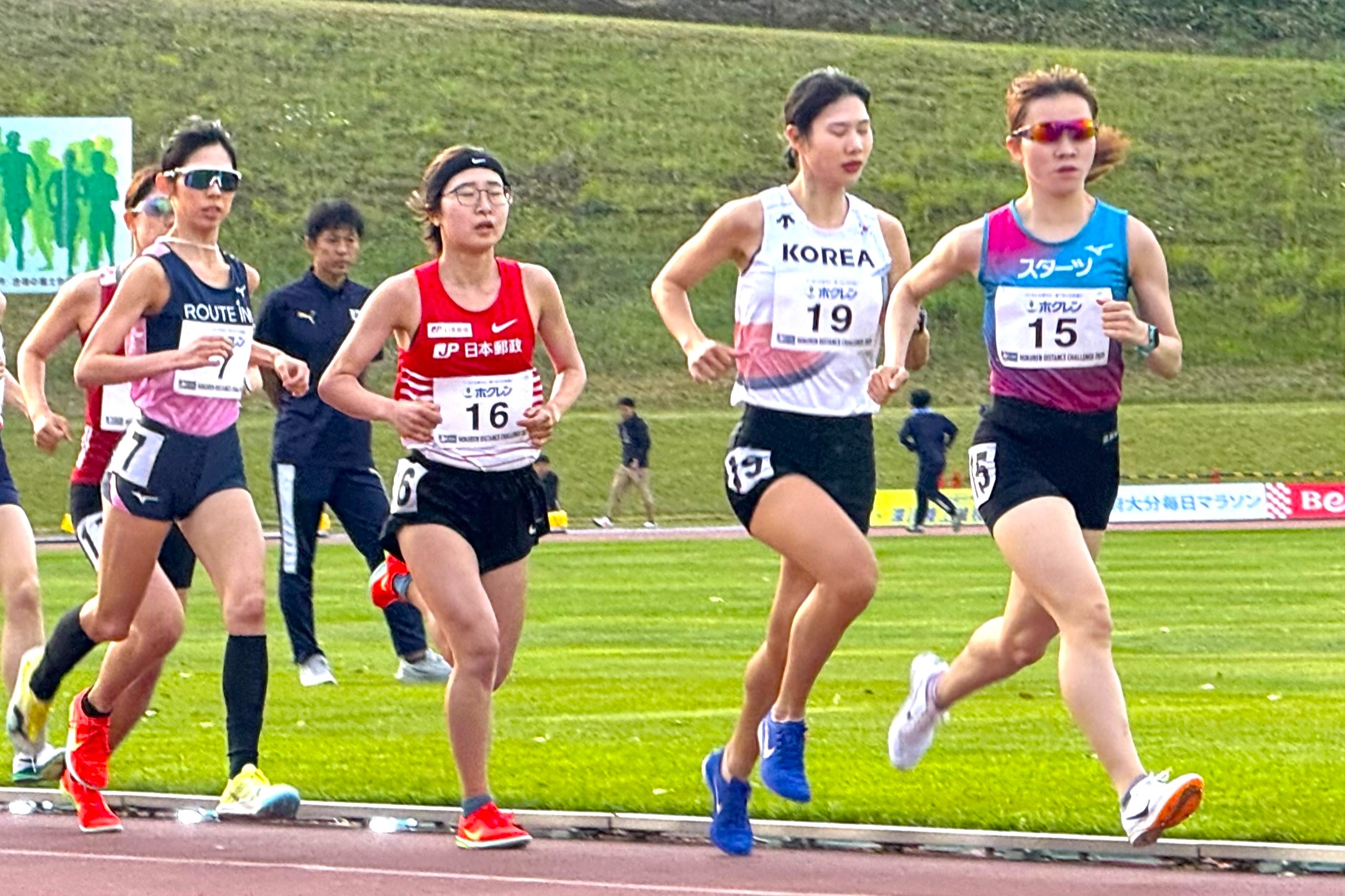 5000m對馬選手