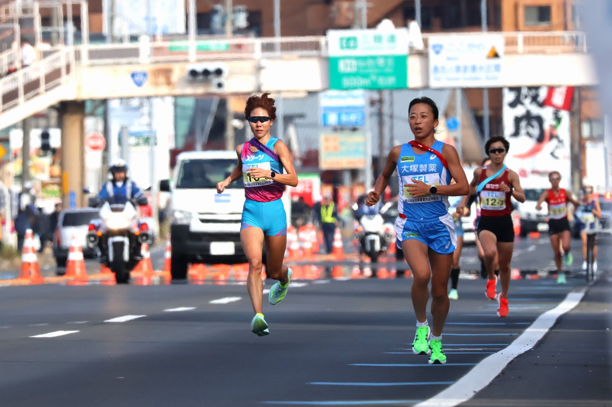 10人抜きの追い上げ