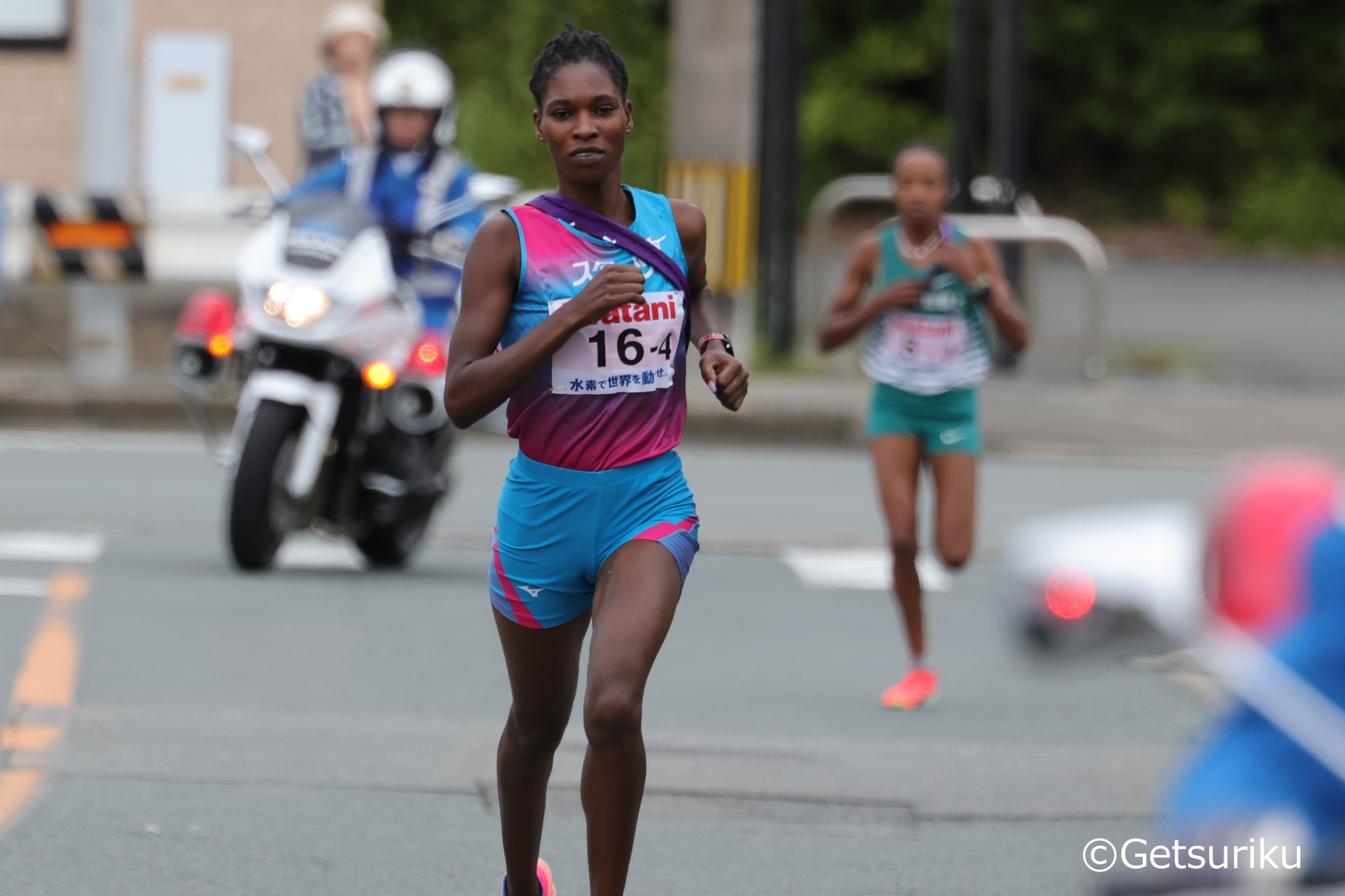 4区 ワンブイ選手