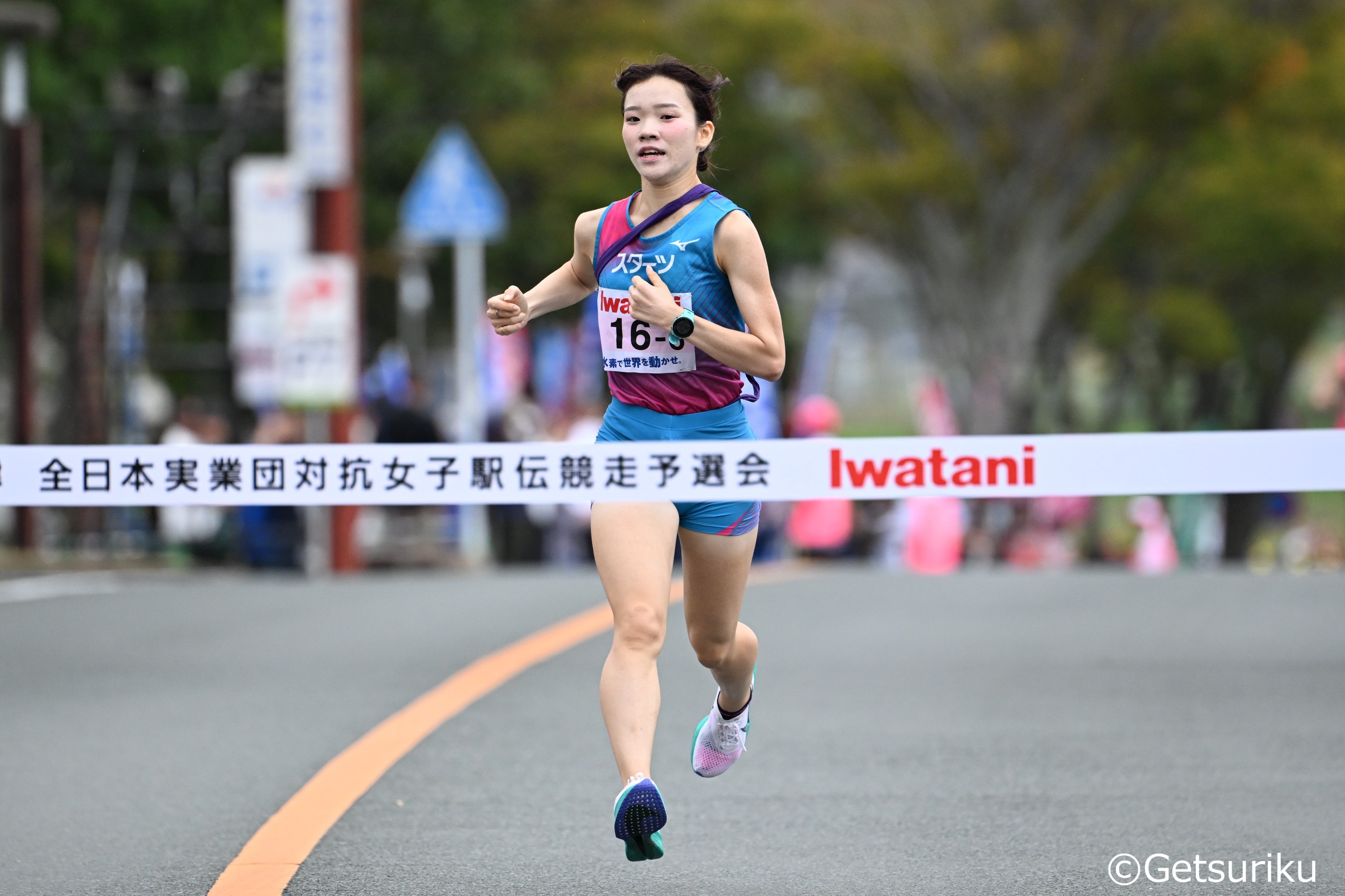 2位でゴール