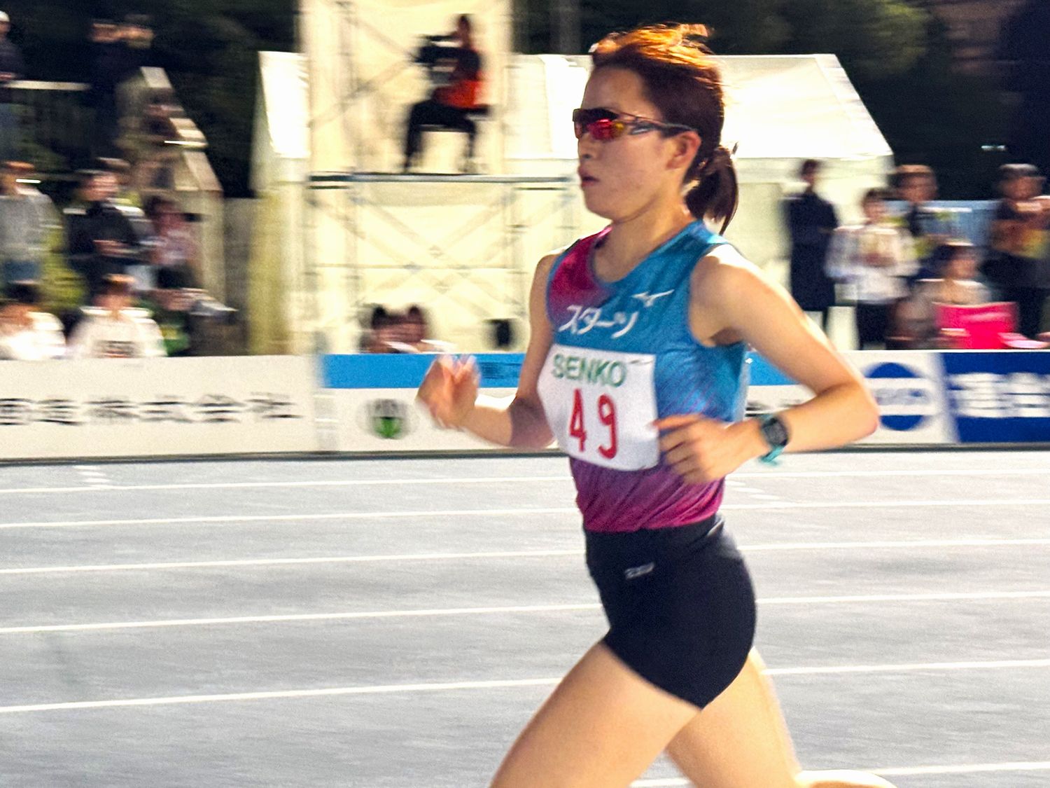 對馬選手