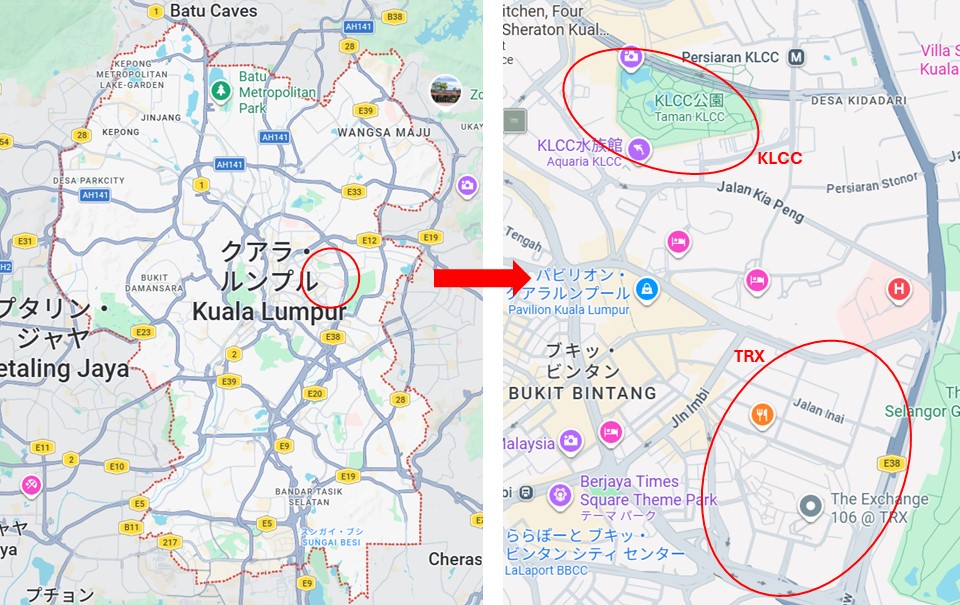 KLエリアマップ