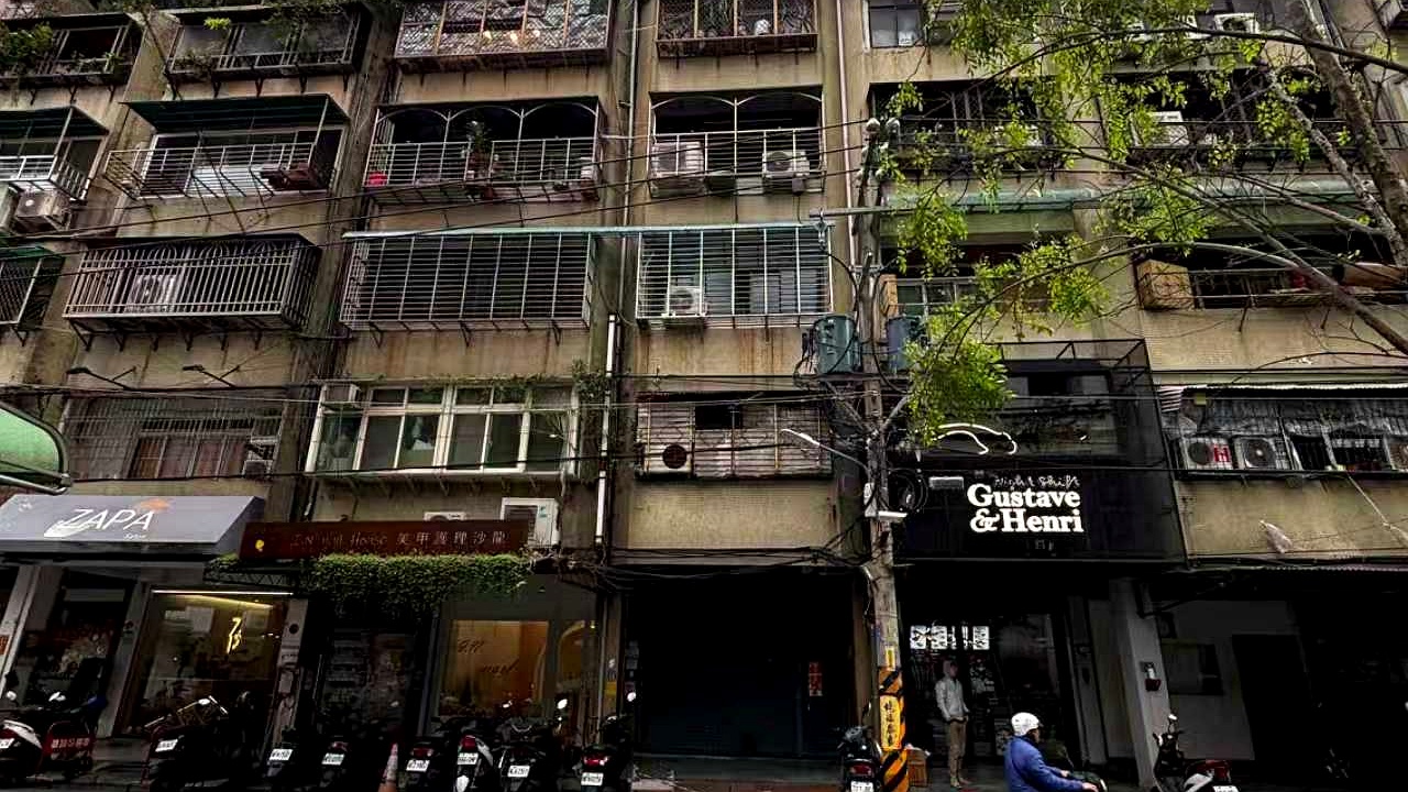 台湾の相続不動産の建物外観