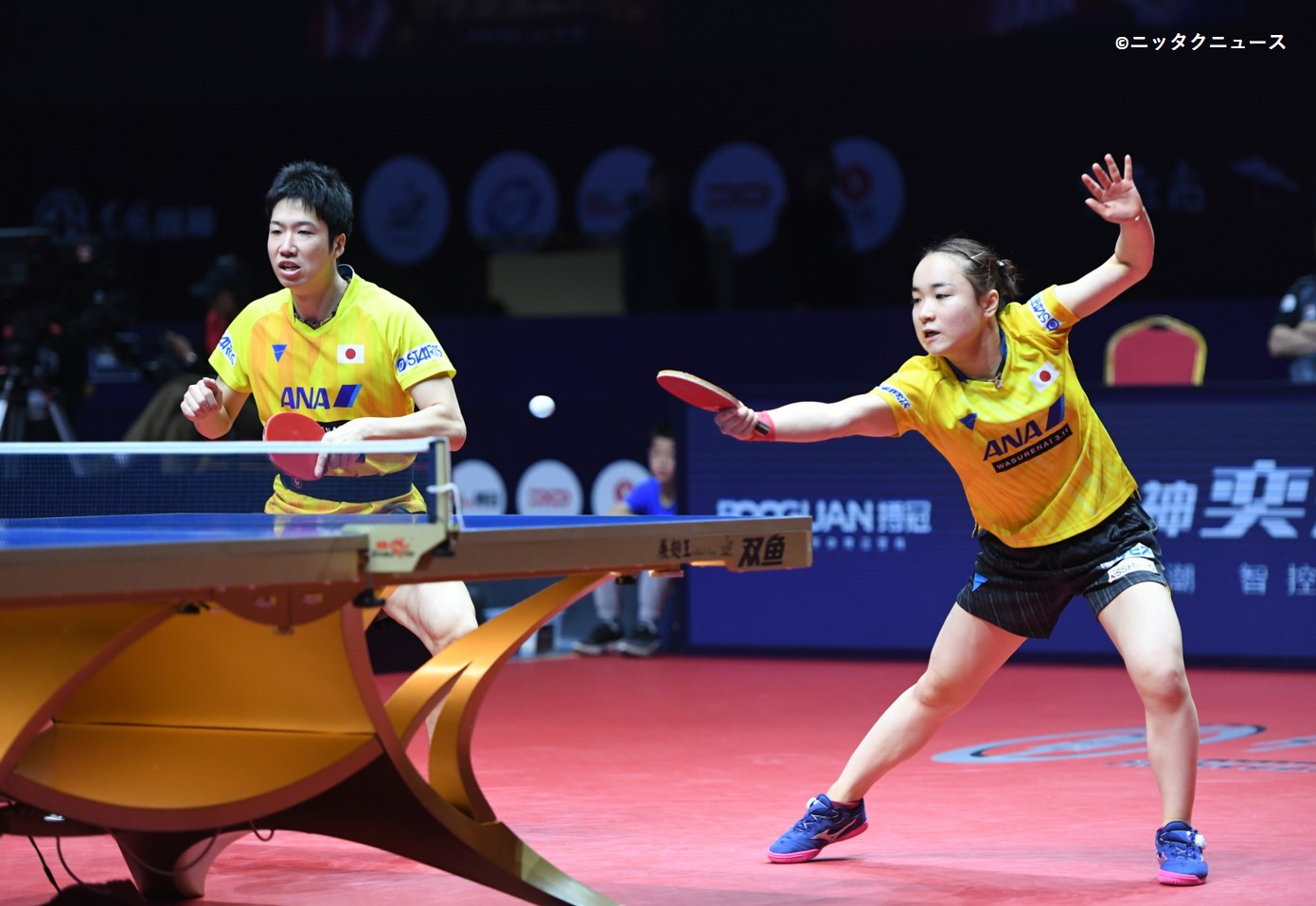 2019 ITTFワールドツアー・グランドファイナル　混合ダブルスで大会日本初の銀メダル獲得