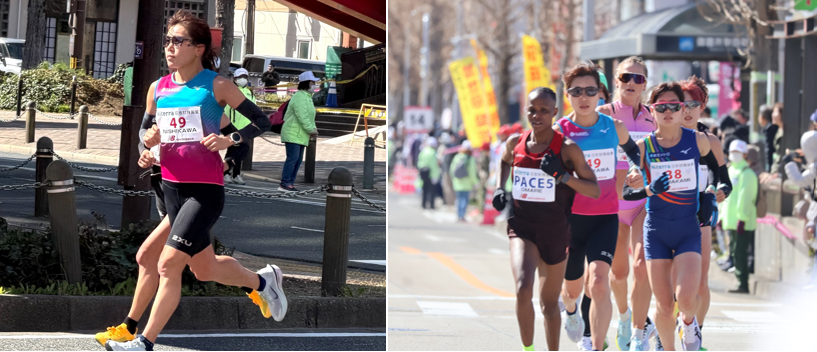 ウィメンズマラソン 西川選手
