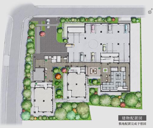 建物配置図