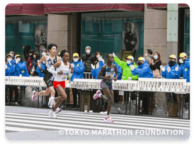 32kmエリア ボランティア / コース給水