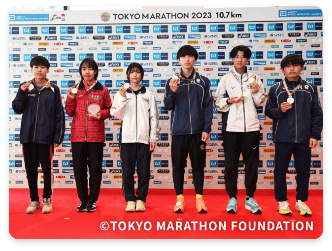 マラソン車いす選手表彰