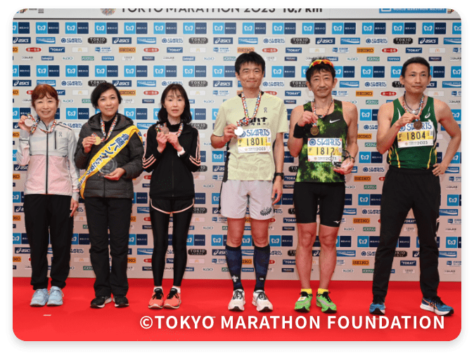 マラソン車いす選手表彰